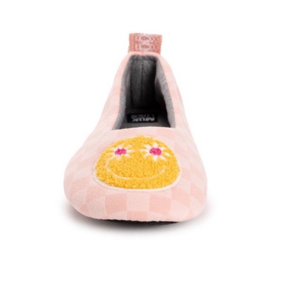 NWT Muk Luks Soft Pink Ballerina Slippers Size S 5/6 - Picture 4 of 6